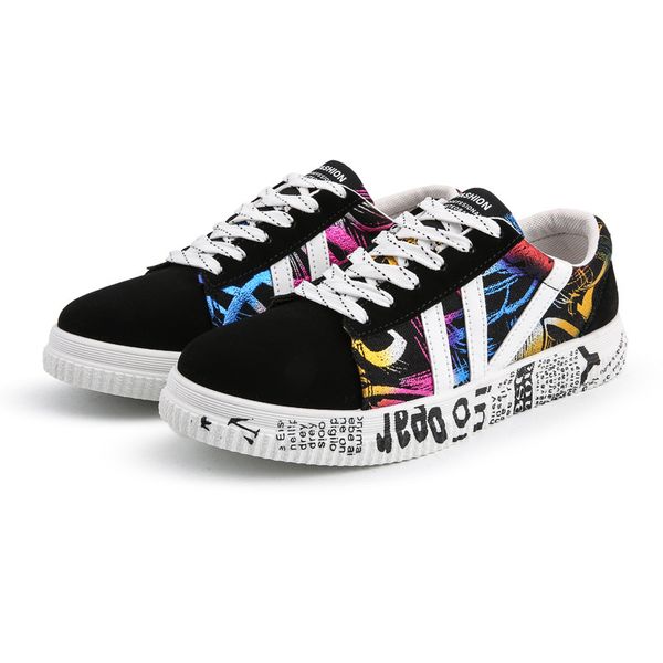 

new canvas shoes mens korean version of the trend of casual cloth shoes boys board shoes students net red trend men