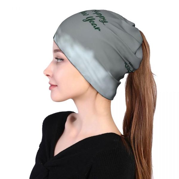 

beanies christmas year merry happy multifunction beanie hat