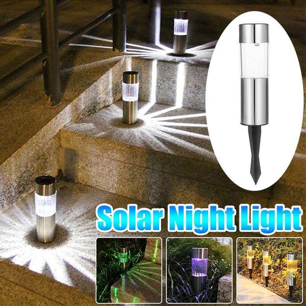 

solar lamps 6pcs garden light outdoor power lantern waterpoof landscape decoration lighting for pathway yard lawn sunpower lamp