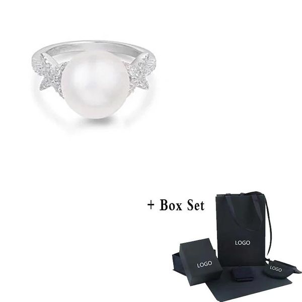 

wedding rings jewelry ring star pearl series shiny crystal white gold ladies fashion, Slivery;golden