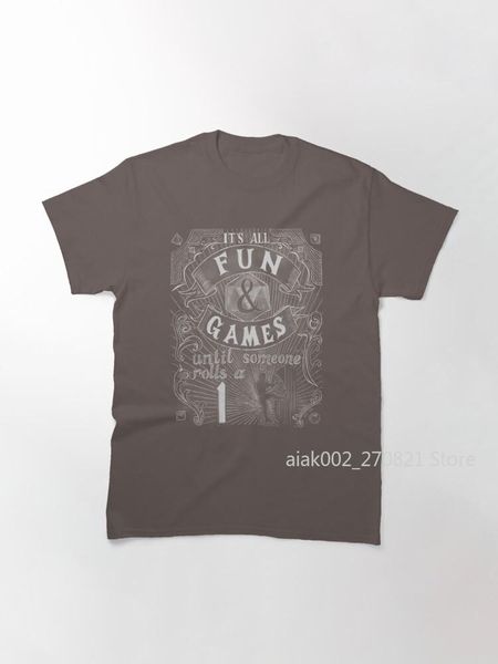 

men's t-shirts fun and games classic t-shirt, White;black