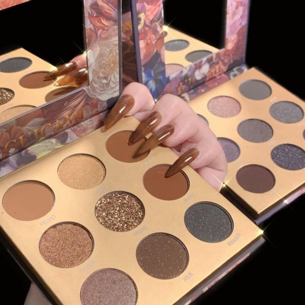 

9color full matte eye shadow palette natural long-lasting makeup easy to color fine silky powder shine tsml1