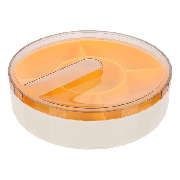 

gift wrap 1 pc household rotatable fruit candy tray creative desksnack nuts