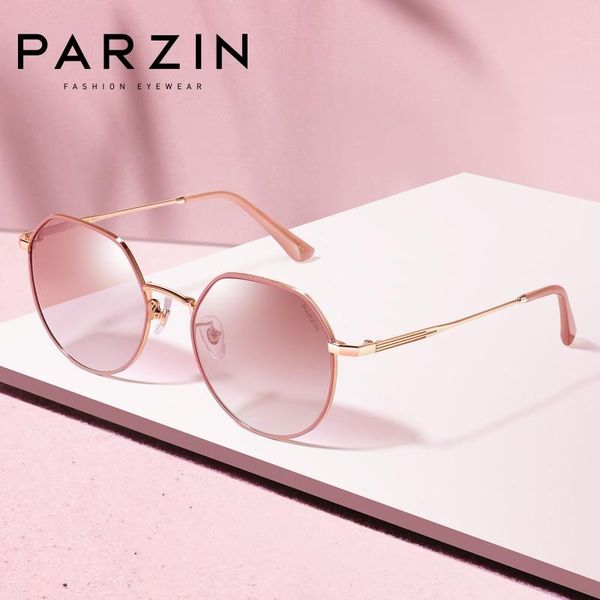 

sunglasses parzin women's fashion polygon glasses colorful nylon lens trendsetter 8210, White;black