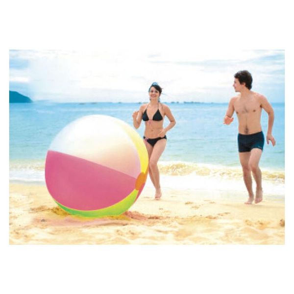 

80cm children large size rainbow after inflating inflatable beach swimming ring ball pool float outdoor game floats & tubes