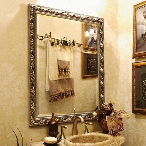 

mirrors european wall mirror porch decoration bathroom living room ornament