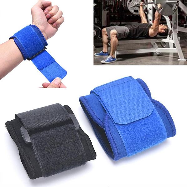 

adjustable weight lifting wristband wrist support brace gym weightlifting training wrestle professional sports protect, Black;red
