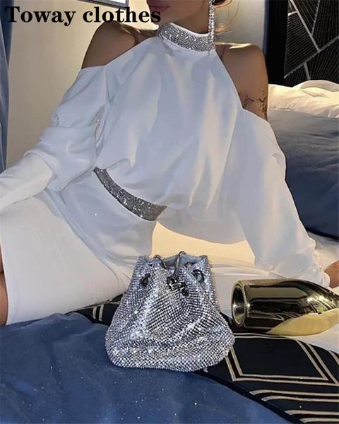

casual dresses sequin halter dress open back cold shoulder plunge long sleeve bodycon women, Black;gray