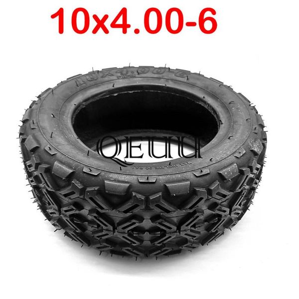 

motorcycle wheels & tires 10x4.00-6 tubeless tyre 10 inch off-road vacuum tire common to 3.50-6 fits for atv parts, electric scooter