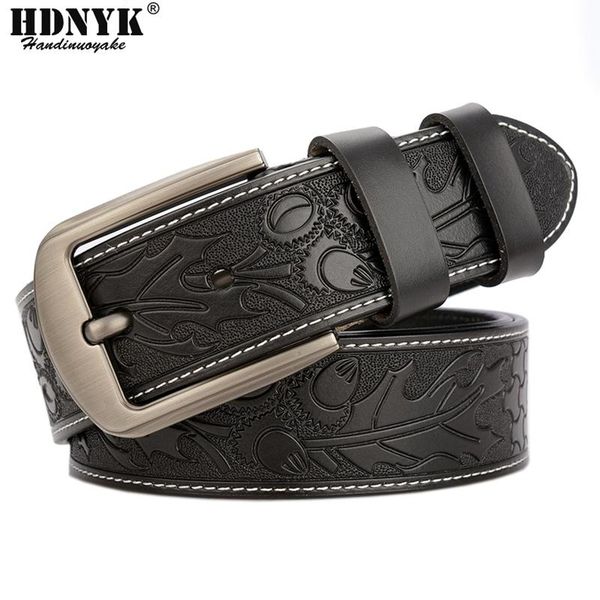 

belts arrival brand artistic designer belt for men fashion style genuine leather handmade strap, Black;brown