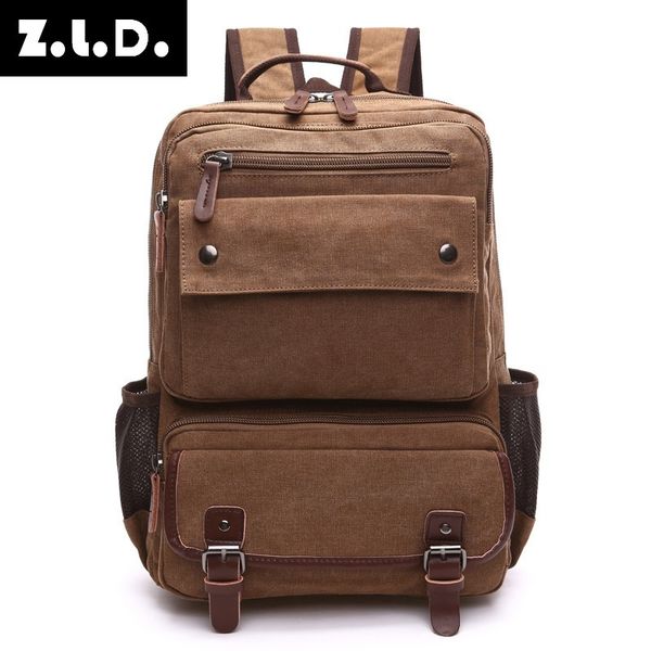 

new men's lapbackpack outdoor travel large capacity high-quality student schoolbag