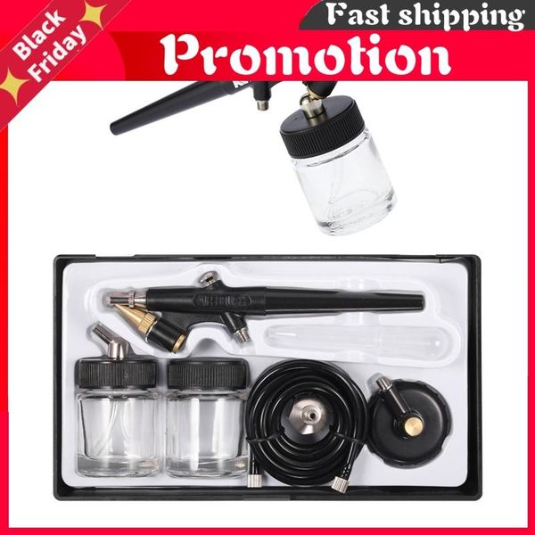 

airbrush paint kit high atomizing siphon feed spray gun single action air brush for makeup art painting tattoo manicure professional guns