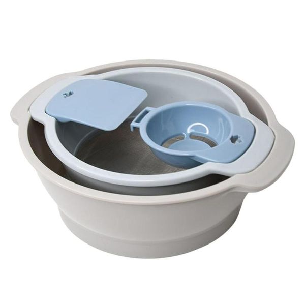 

baking & pastry tools rice washing filter strainer basket colander set sieve kit fruit vegetable bowl cleaning