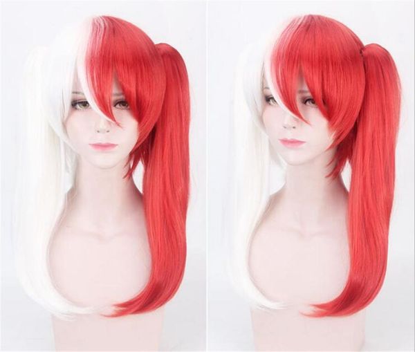 

party masks my hero academia cosplay long todoroki so headwear wig c113