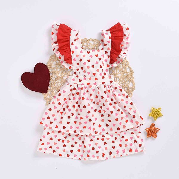 

girl's dresses summer party princess kids clothing children's e costume for girls ff3b, Red;yellow