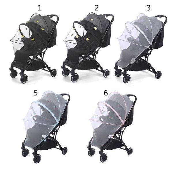 

universal baby stroller pushchair mosquito insect shield net safe infants protection mesh accessories m76c parts &