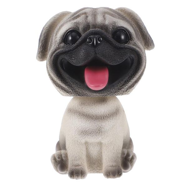 

interior decorations shaking head dog ornament tablepuppy decor car adornment cake