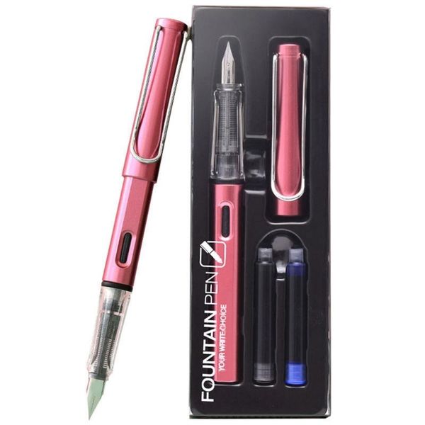

fountain pens 2021 0.38mm pen student office stationery supplies ink for writing
