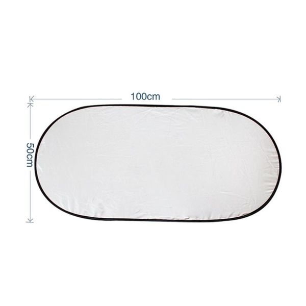 

car sunshade 550g 6pcs sun shade accessory easy storage silver summer
