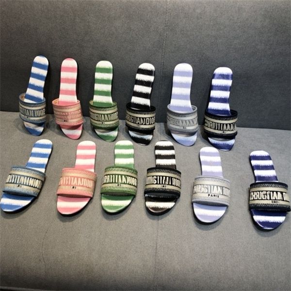 

family embroidered slippers for women to wear in summer 70% off factory store online sale, Black