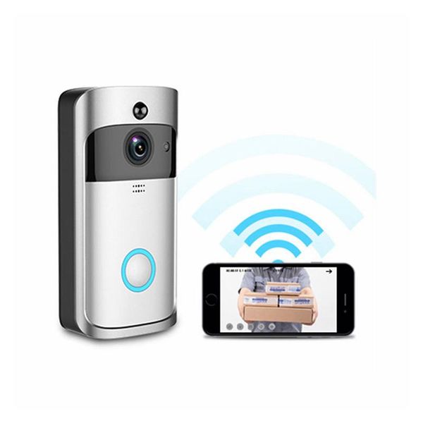

smart ip wireless doorbell camera wifi 1080p call intercom video eye for apartments door bell ring phone home security cameras doorbells