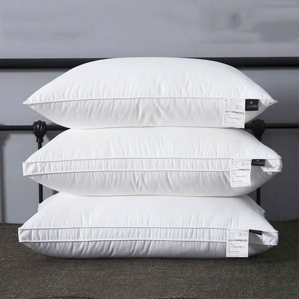 

pillow five-star el fiber down cervical health bed for bedroom haikyuu body