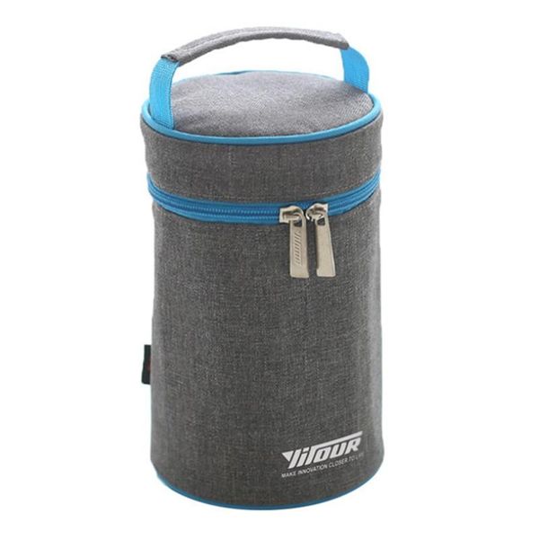

fashion oxford cloth lunch thermal bag bottle cooler thermo insulated picnic casual insulation dinnerware sets