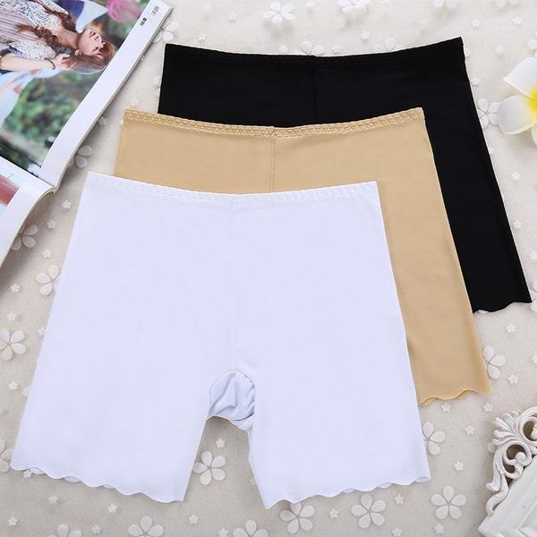 

women's panties women safety short pants summer high waist anti chafing soft boyshorts breathable seamless boxers for underwear, Black;pink