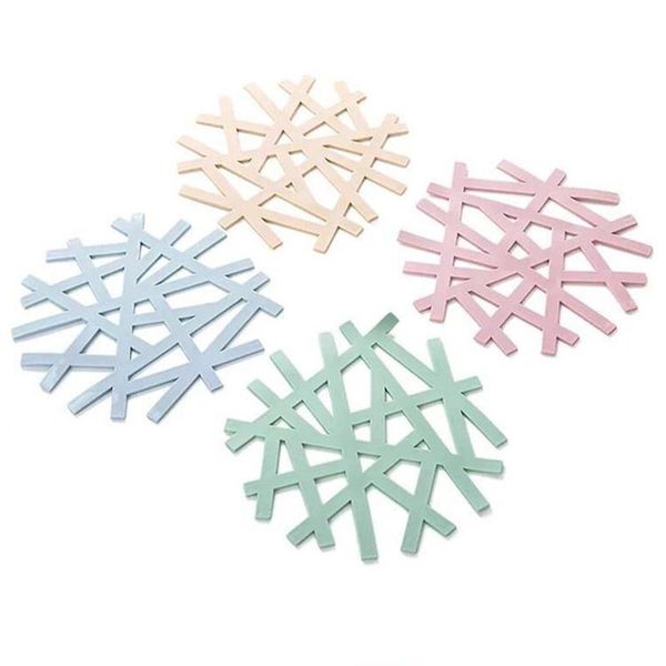 

mats & pads 1pcs heat resistant silicone table mat drink cup slip insulation pad placemat kitchen accessories