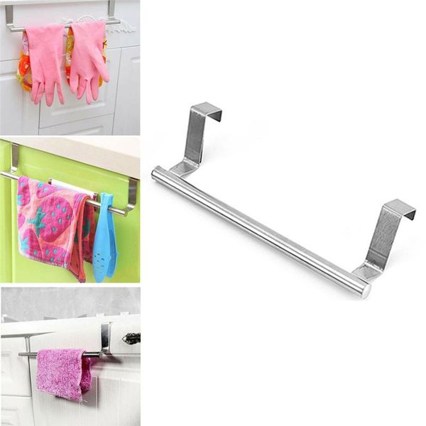 

towel racks over door rack bar hanging holder bathroom kitchen cabinet shelf stainless steel