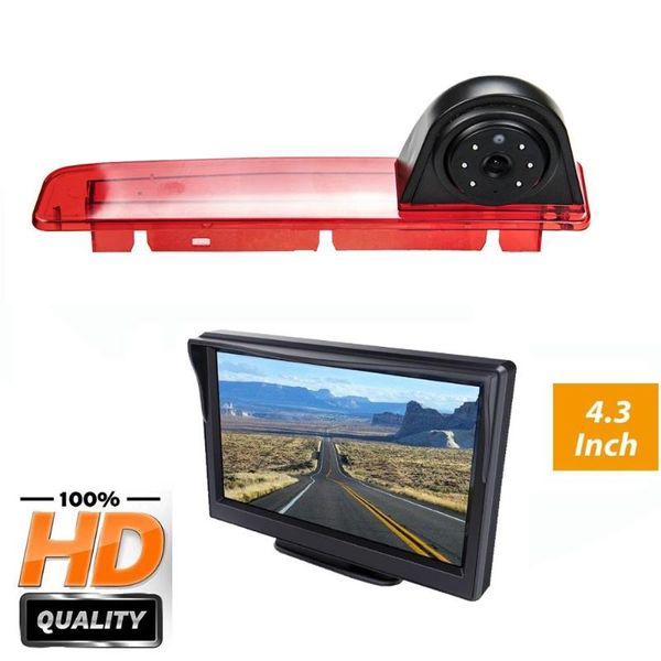 

car rear view cameras& parking sensors 3rd brake light camera replacement for with ntsc 700tv lines transit v348 2012-2021
