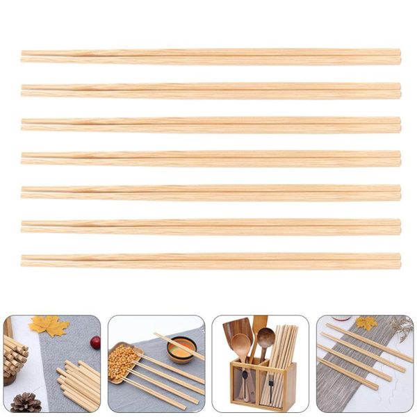 

chopsticks 20 pairs bamboo cooking chopstick practical frying pot