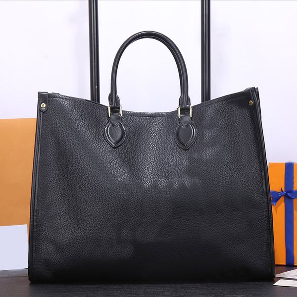 

medium tote bag quality shoulder back handbag old flower crosssbody bags monogram emprente leather pouch large capacity
