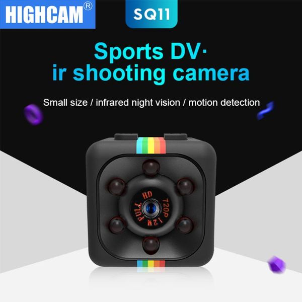 

mini cameras sq11 camera hd 1080p sensor night vision camcorder motion dvr micro sport video small