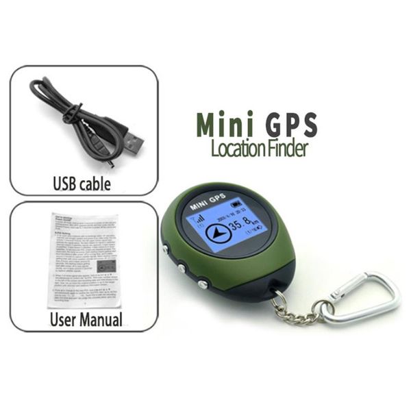 

mini gps locator outdoor mountain-climbing device personal with screen gadgets