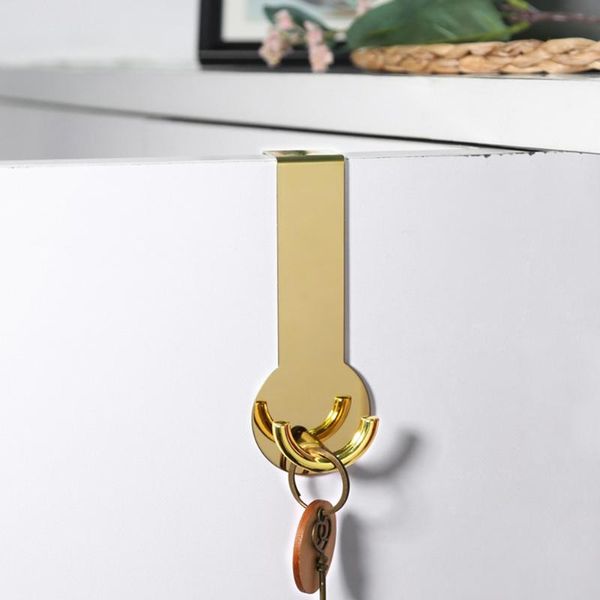 

hooks & rails back door bedroom closets cabinet study stainless steel kitchen el hat clothes coat hanger home punch durable