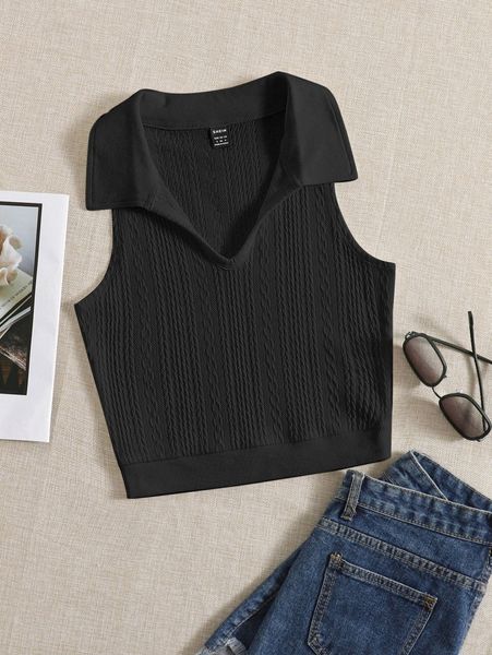 

solid textured tank d7jc#, White