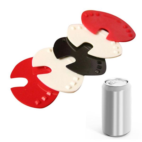 

bag clips 5pcs beverage can lid sealing cap reusable colorful barricade soda protector suit for bottle mouth kitchen tools