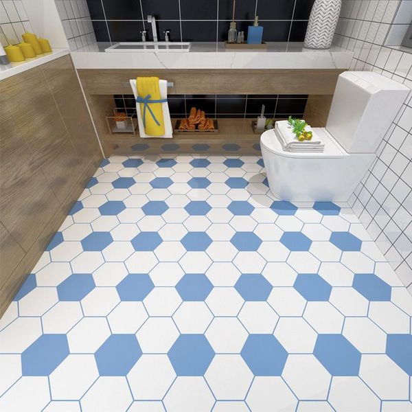 

wallpapers thickened pvc waterproof bathroom floor stickers peel stick self adhesive tiles kitchen living room decor non slip