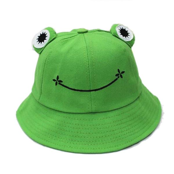 

wide brim hats frog bucket hat women summer autumn plain female panama beach fishing hiking fisherman cap sunscreen sunhat bob grenouille, Blue;gray