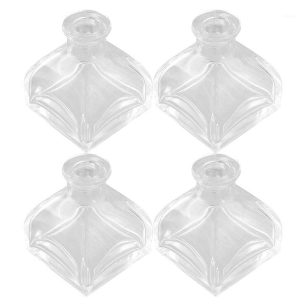 

storage bottles & jars 4pcs 100ml fragrance glass diffuser refillable container