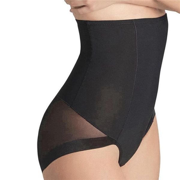 

women's intimates shapers seamunderwear slimming panties silicone strip rubber waist lateral bone support, Black;white