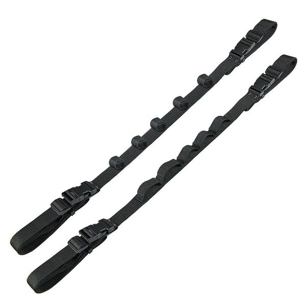 

pair fishing rod saver vehicle carrier band holder belt strap boat rods