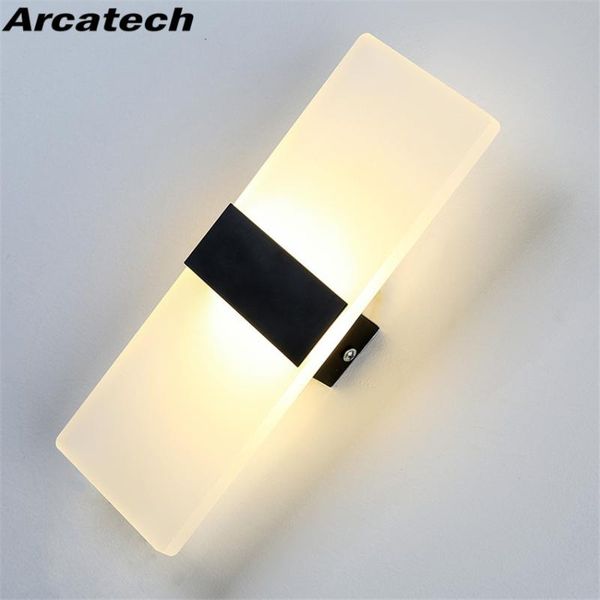 

wall lamp 12w led lights indoor living room modern acrylic decorative lighting for bedroom corridor stairs nr-158