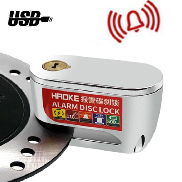 

theft protection motorcycle alarm disc lock brake security anti thief 110 db safety siren motorbike accessories