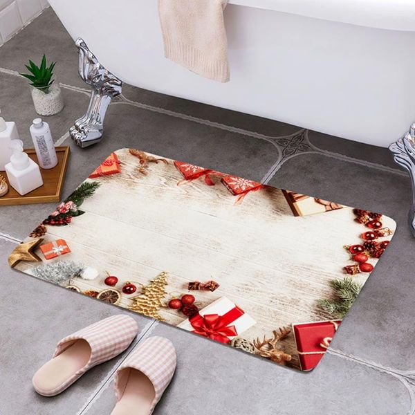 

carpets christmas series door mat hallway balcony kitchen mats er anti-slip modern rug living room bathroom carpet doormats bath