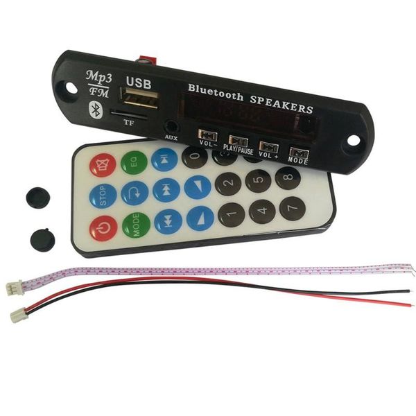 

& mp4 players wireless bluetooth 5.0 mp3 wma decoder board audio module usb tf fm radio car music lossless