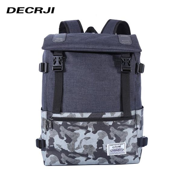 

backpack decrji casual oxford men drawstring bagpack lapcomputer school backpacks for teenager male travel bags printing