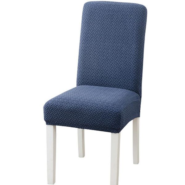 

super soft polar fleece fabric chair cover elastic spandex covers for dining room/kitchen stretch with back