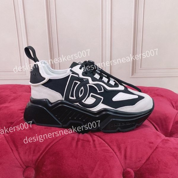 

2022 luxurys designers shoes boots brand men womens triple s leather sneaker fashion trainers casual high sneakers 35-45, Black